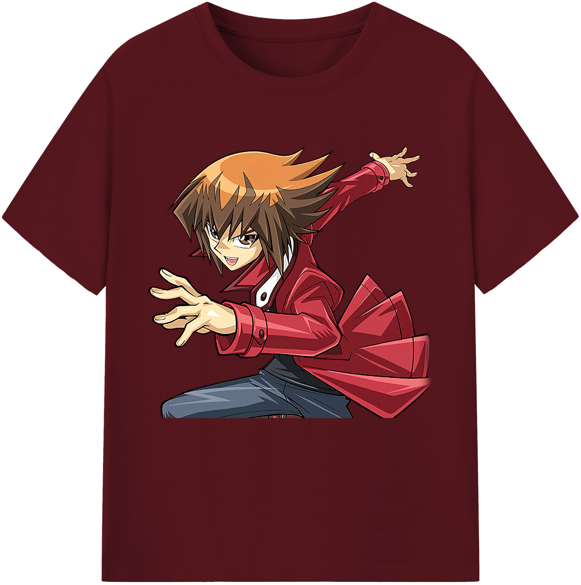 （画像用） 遊☆戯☆王 Yu-Gi-Oh! 綿100％半袖Tシャツ（フロントプリント）